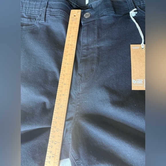 Angels Forever NWT black plus size 24W stretch Bermuda shorts - Picture 9 of 14